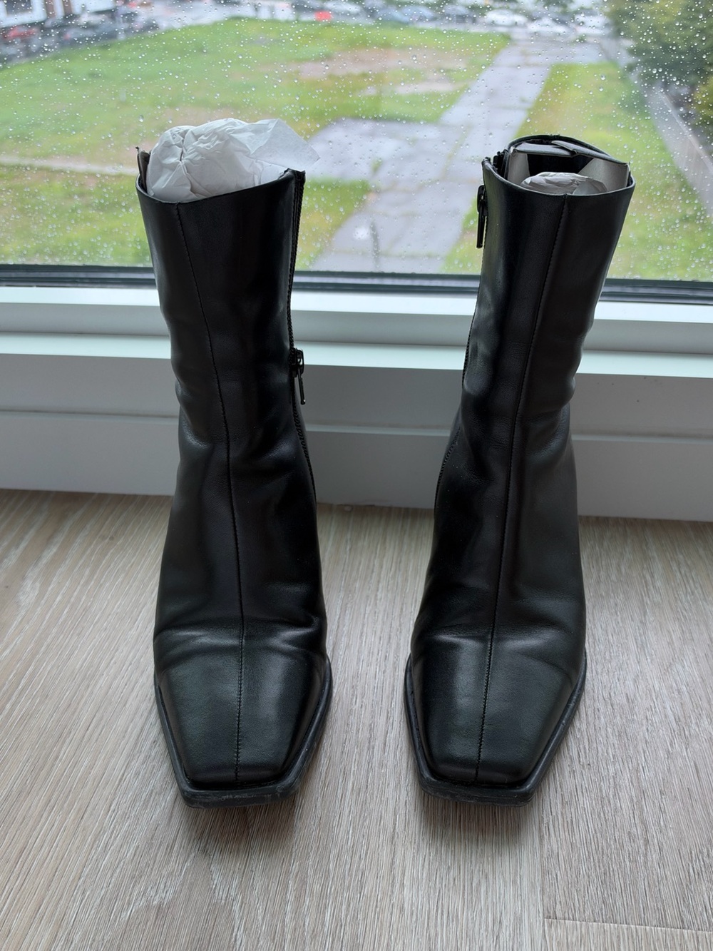 Black Vegabond Ankle Boots
